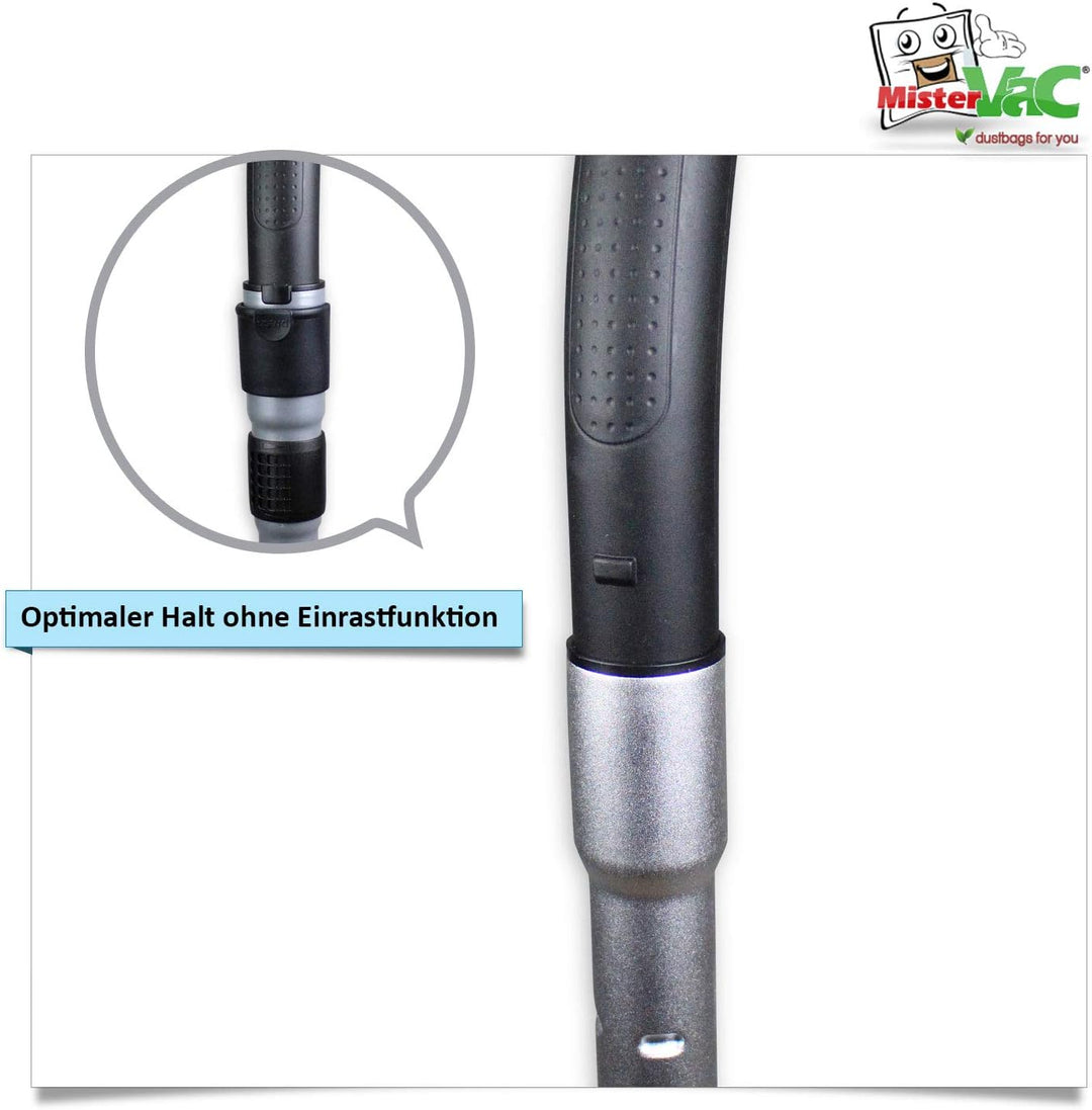 MisterVac | Teleskop-Staubsaugerrohr kompatibel mit Siemens VSZ3XTRM11/16 Z 3.0 extreme power