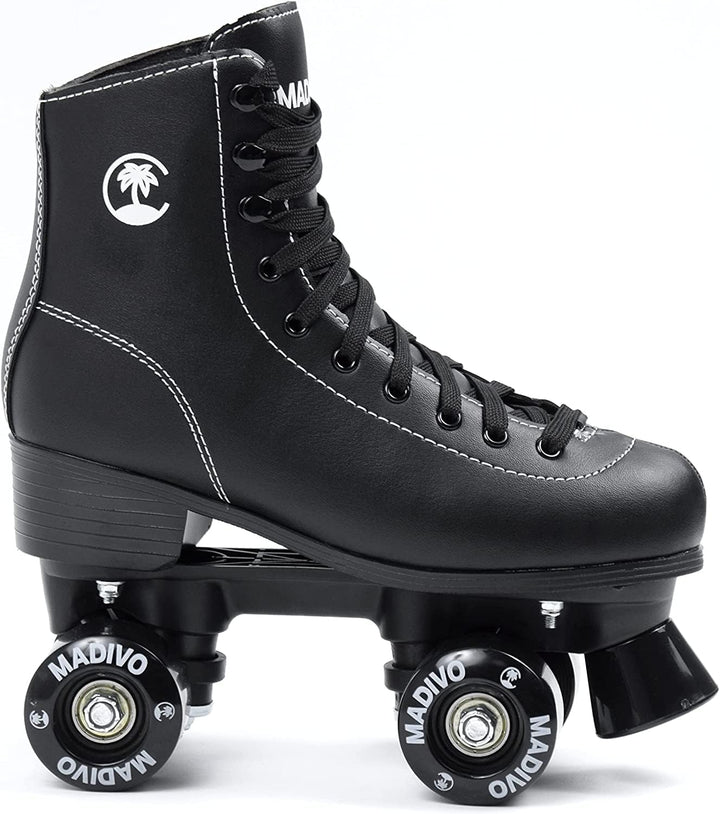 MADIVO Classic Damen Klassische Retro Rollschuhe | ABEC-7 Kugellager | Mädchen Roller Skates Inliner