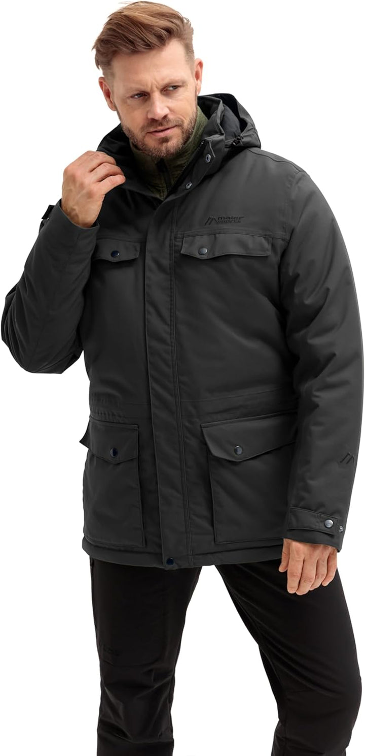 Maier Sports Herren Knuth Jacke 52 Schwarz, 52 Schwarz