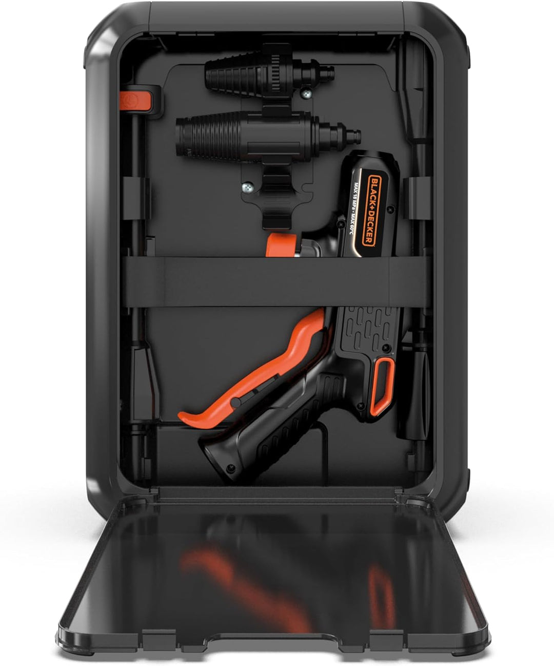 Black+Decker Hochdruckreiniger BXPW1900C, Kompakt, Hochdruck, für Auto und Aussenbereiche, max. Druc