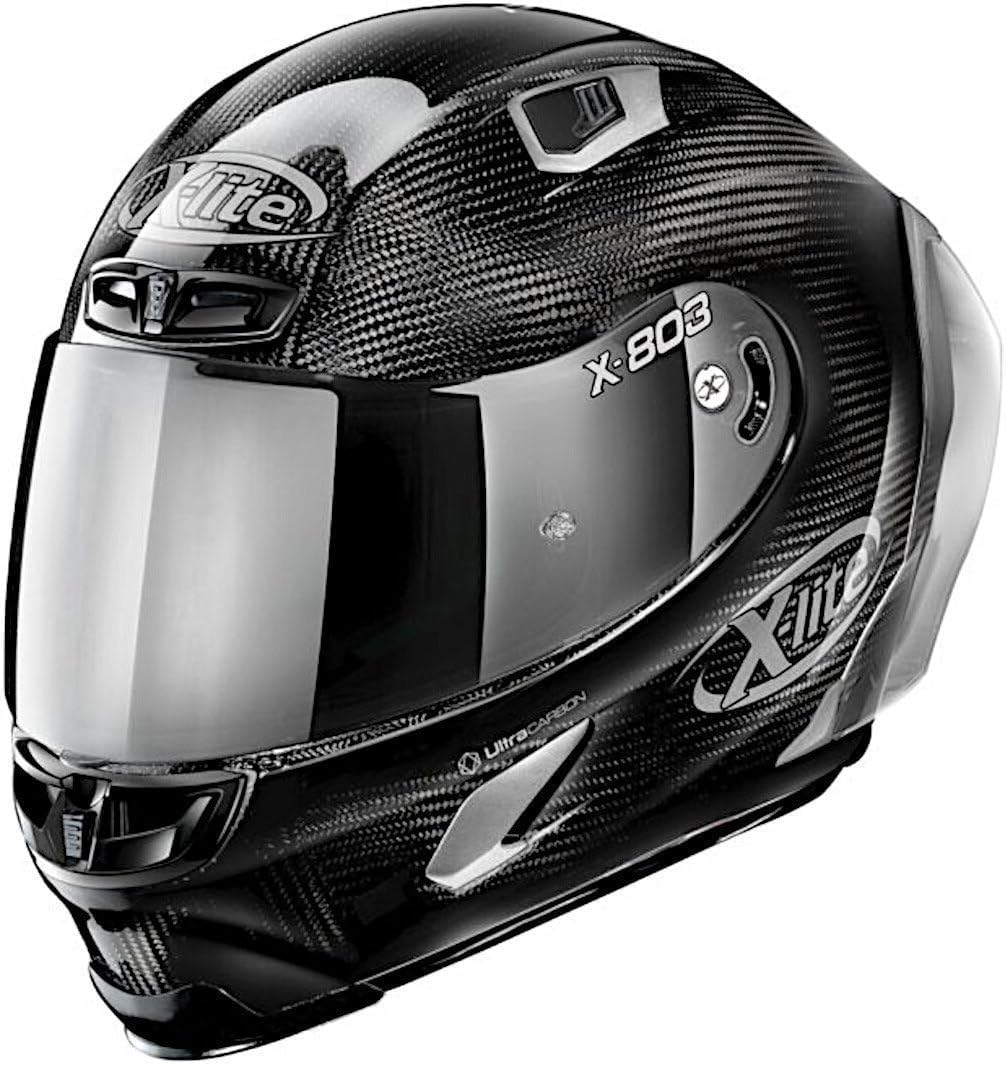 X-Lite X-803 RS Ultra Carbon Silver Edition Helmet Helm XL (62)