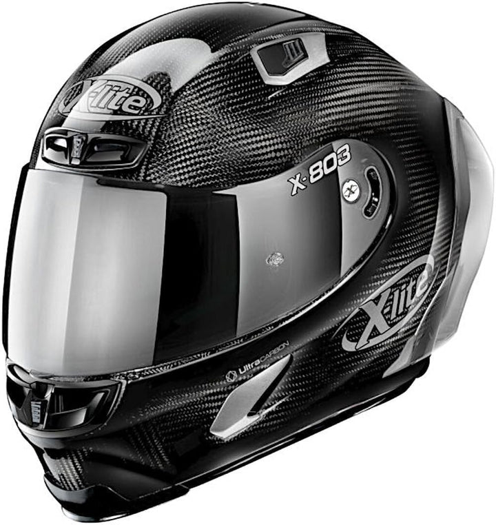 X-Lite X-803 RS Ultra Carbon Silver Edition Helmet Helm XL (62)