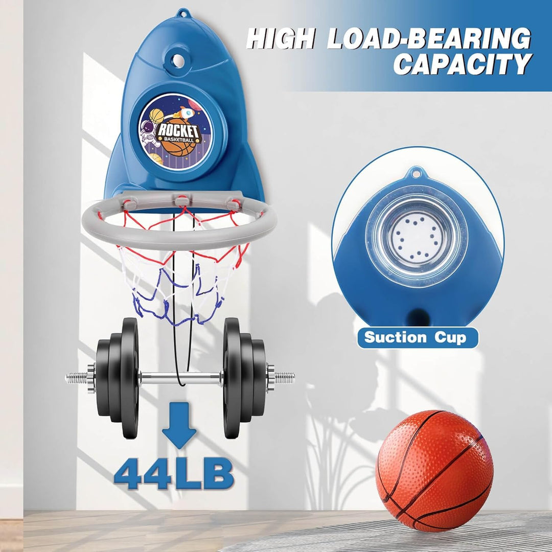 Aooess Mini Basketballkorb für Kinder Basketballkorb Indoor Basketball Korb Basketball Kinder Set fü