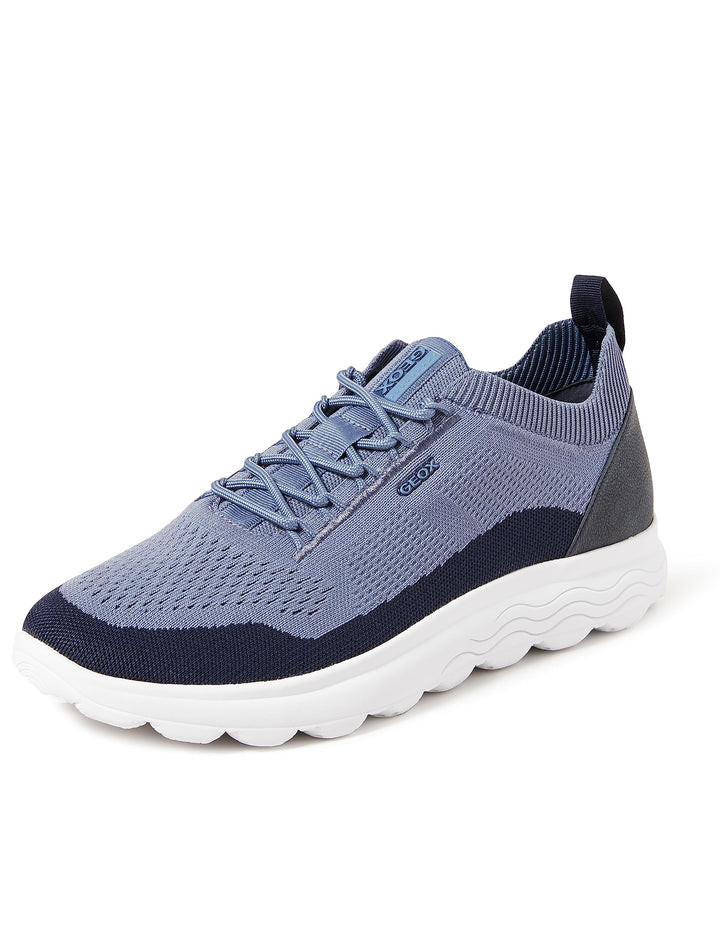 Geox Herren U Spherica A Sneakers 45 EU Schmal Avio Navy, 45 EU Schmal Avio Navy