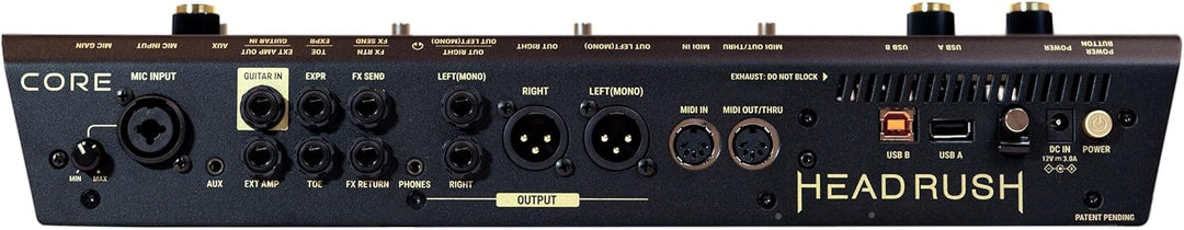 HeadRush Core - Gitarre und Vocal Multi Core Effekt Amp Modelling Prozessor mit Cloning, Looper, Ant