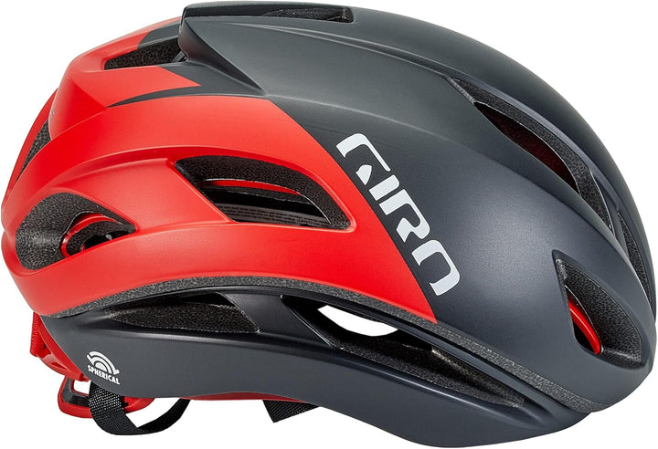 Giro Herren Eclipse Fahrradhelm S Matte Black/White/Red 22, S Matte Black/White/Red 22