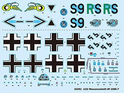 Trumpeter 2291 Modellbausatz Messerschmitt Bf 109E-7