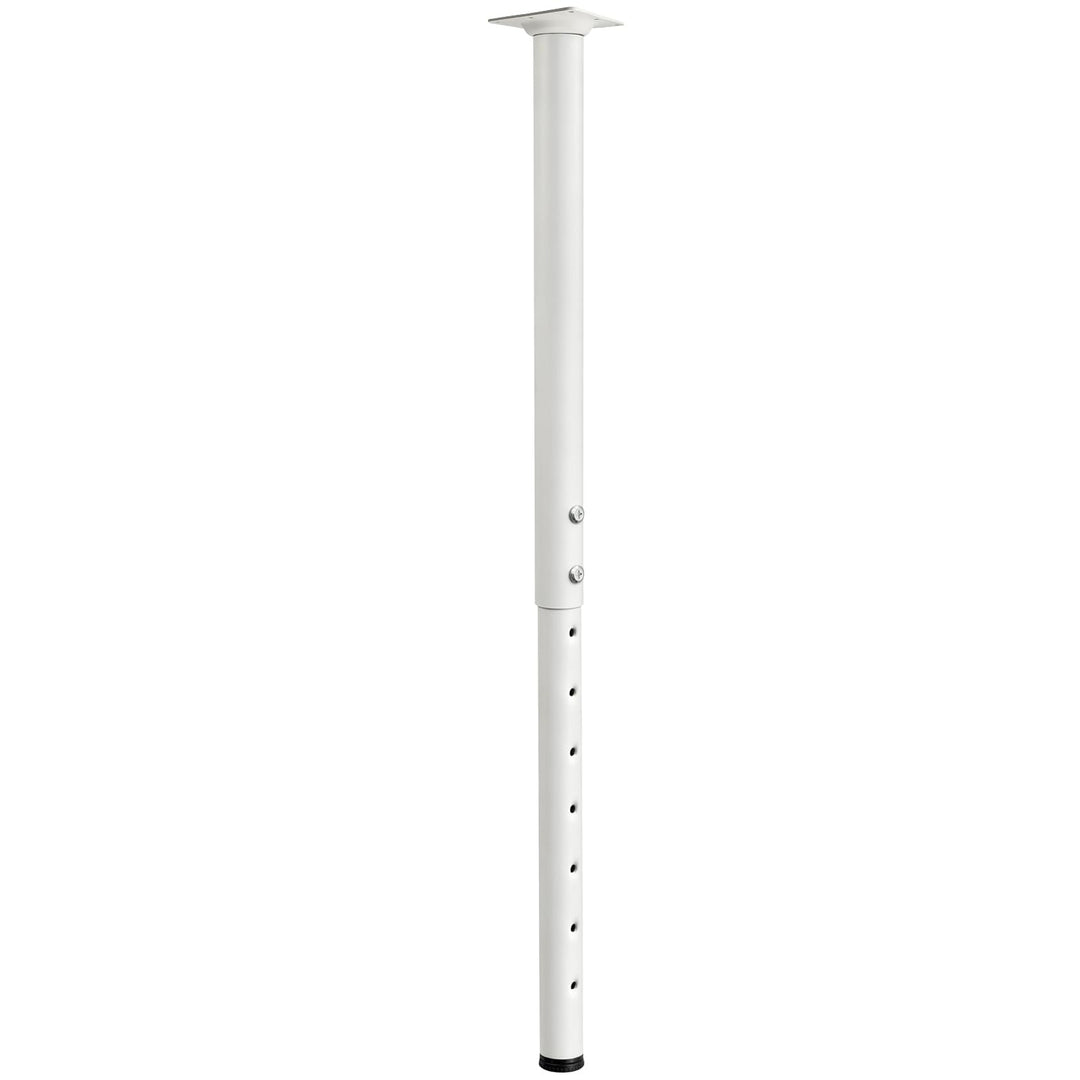 Jahof Verstellbares Tischbein, 55–90 cm, Home Office Möbel Schreibtischbein (1, Weiss) 1 Weiss, 1 We