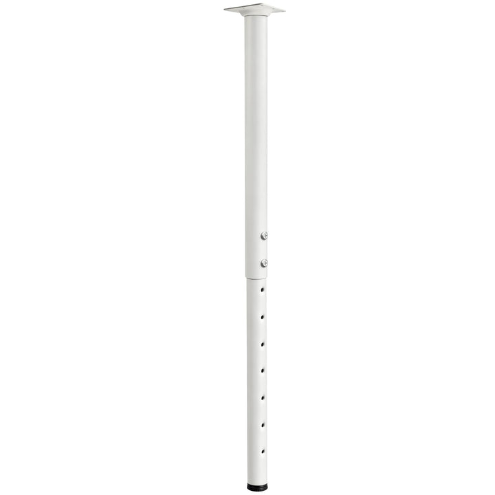 Jahof Verstellbares Tischbein, 55–90 cm, Home Office Möbel Schreibtischbein (1, Weiss) 1 Weiss, 1 We