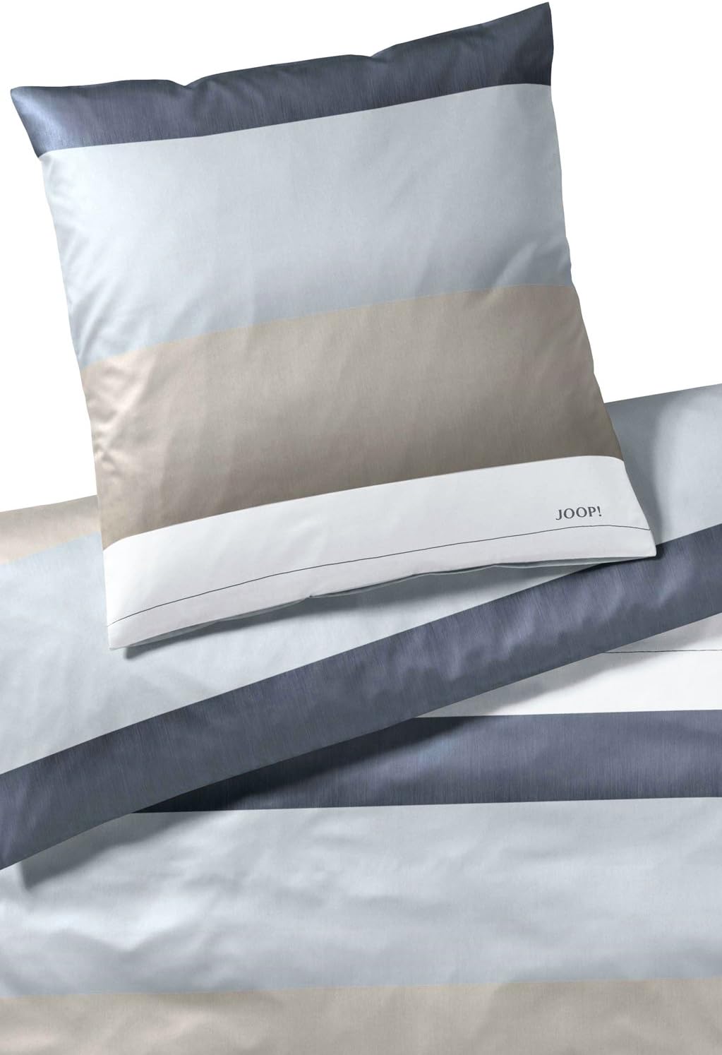 Joop! Bettwäsche Purity Sand 1 Bettbezug 135 x 200 cm + 1 Kissenbezug 80 x 80 cm 1 Bettbezug 135 x 2