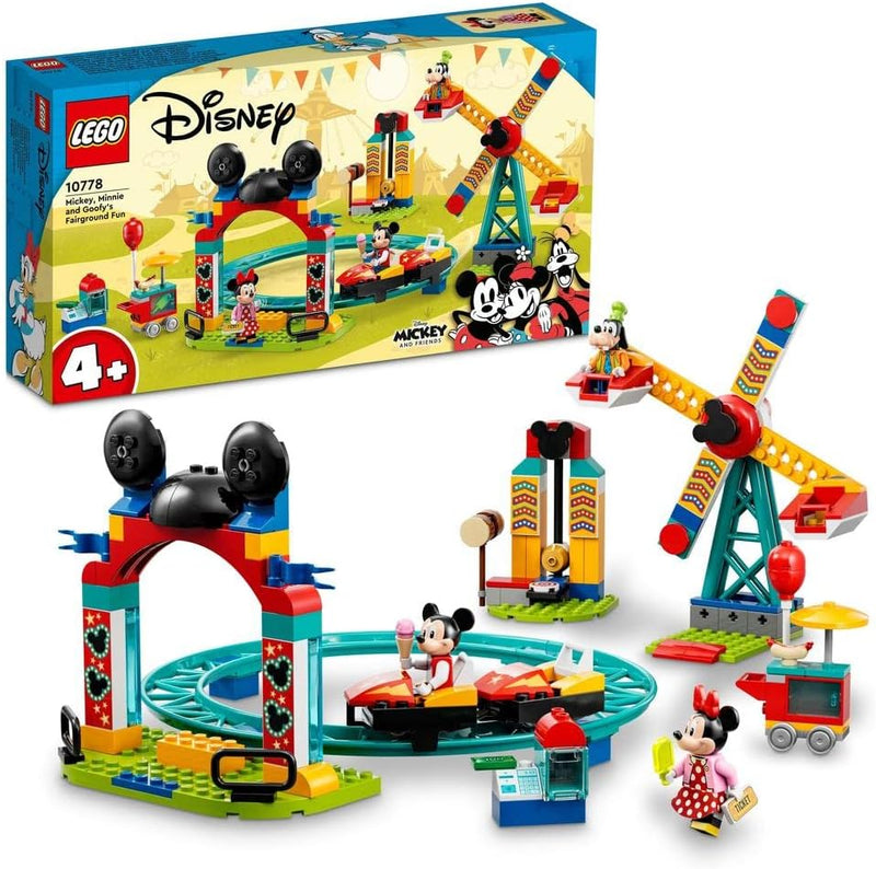 LEGO 10778 Mickey and Friends Micky, Minnie und Goofy auf dem Jahrmarkt Single, Single