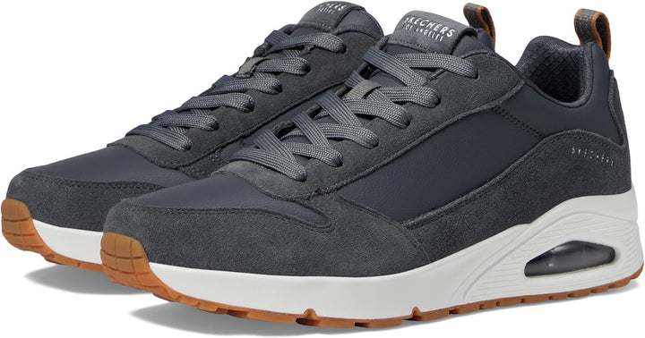 Skechers Damen Uno Sneaker 42.5 EU Grau, 42.5 EU Grau