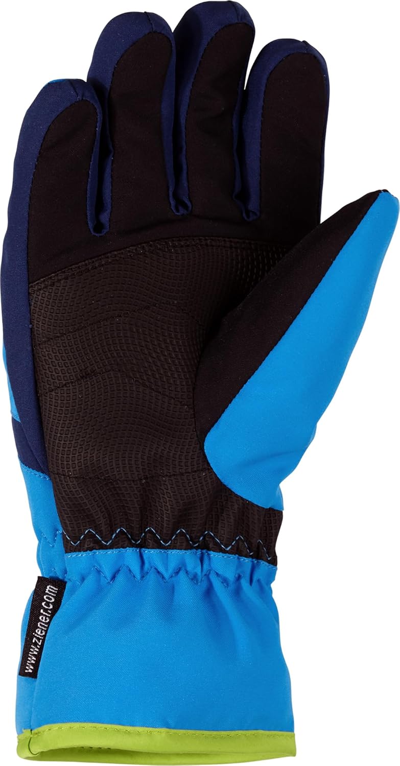 Ziener Kinder LEJANO AS glove junior Ski-Handschuhe/Wintersport | wasserdicht, atmungsaktiv 3 persia