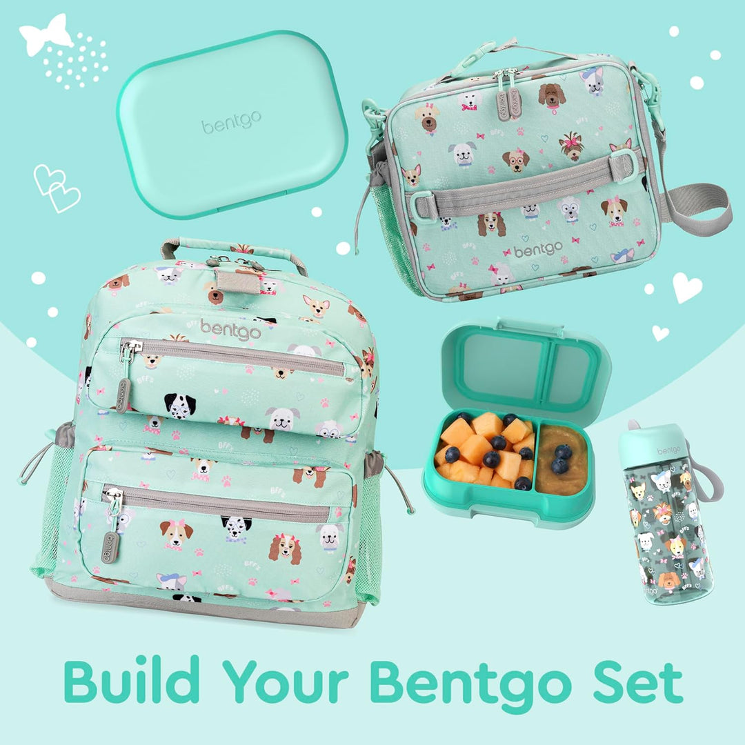 Bentgo® Kids Chill Lunchbox – Bento-Style Lunch-Lösung mit 4 Fächern und herausnehmbarem Eisbeutel f