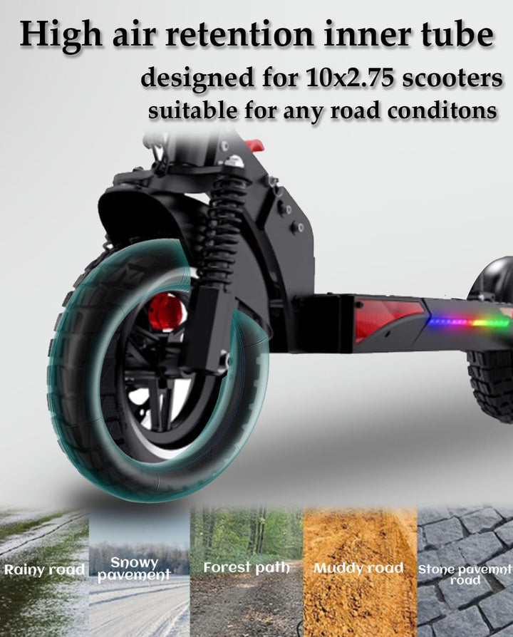 10 x 2,75 – 6,5 Zoll Innen- und Aussenreifen für Kugookirin G3, Speedway V2, Dualtron 3 und andere R