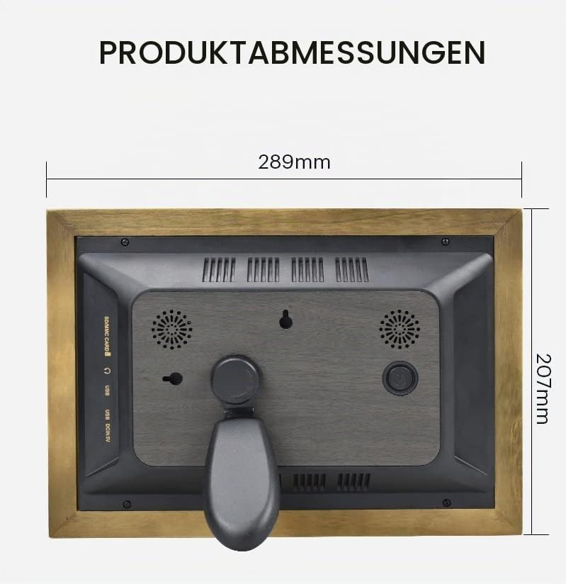 KODAK RCF-1013W Digitaler Bilderrahmen WiFi 10 Zoll IPS Touchscreen Grau