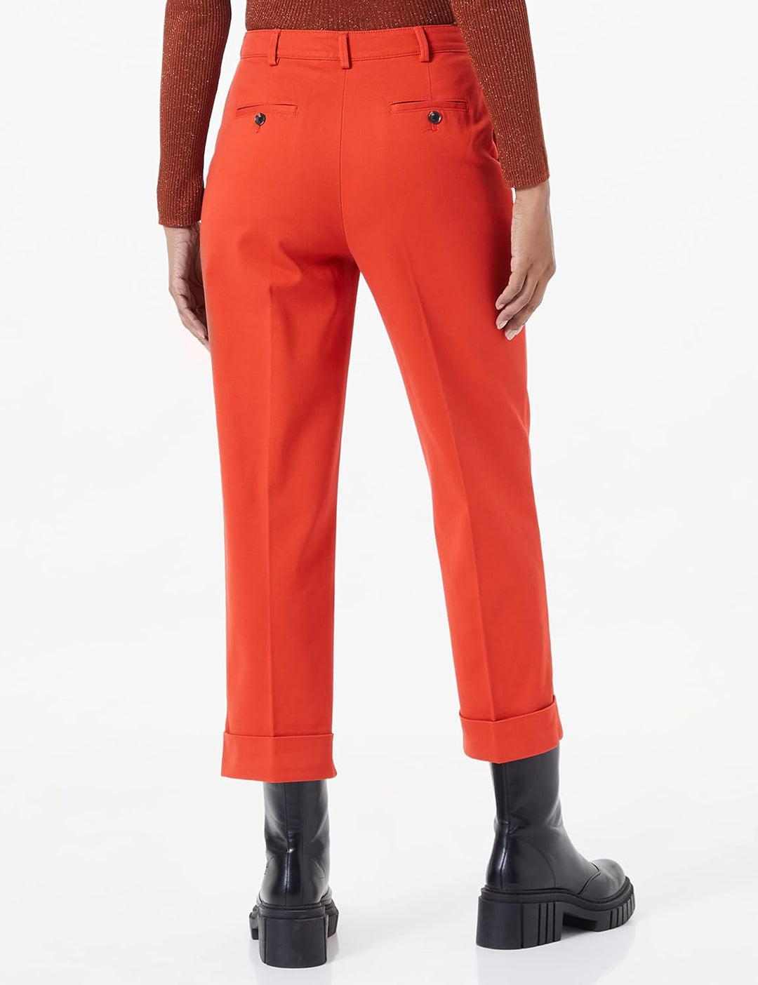 Sisley Damen Pants 34 Red 1w4, 34 Red 1w4