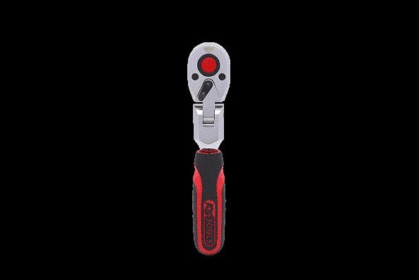 KS Tools 918.1493 1/4" CHROMEplus Gelenk-Umschaltknarre, 72 Zahn