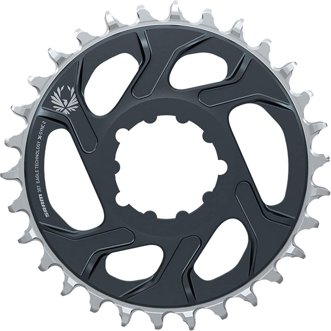 SRAM Corporation Europe Unisex – Erwachsene X-Sync 2 Eagle Kettenblatt, Grau, Alu, 34