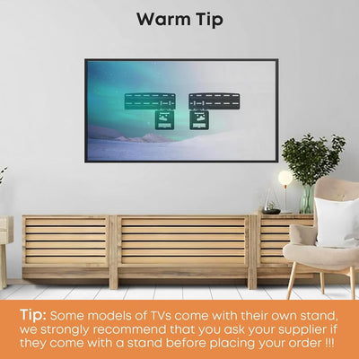 Slim Fit Wandhalterung für Samsung (2021) 43-85 Zoll TVs, TV Wandhalterung für Samsung mit Einem Max