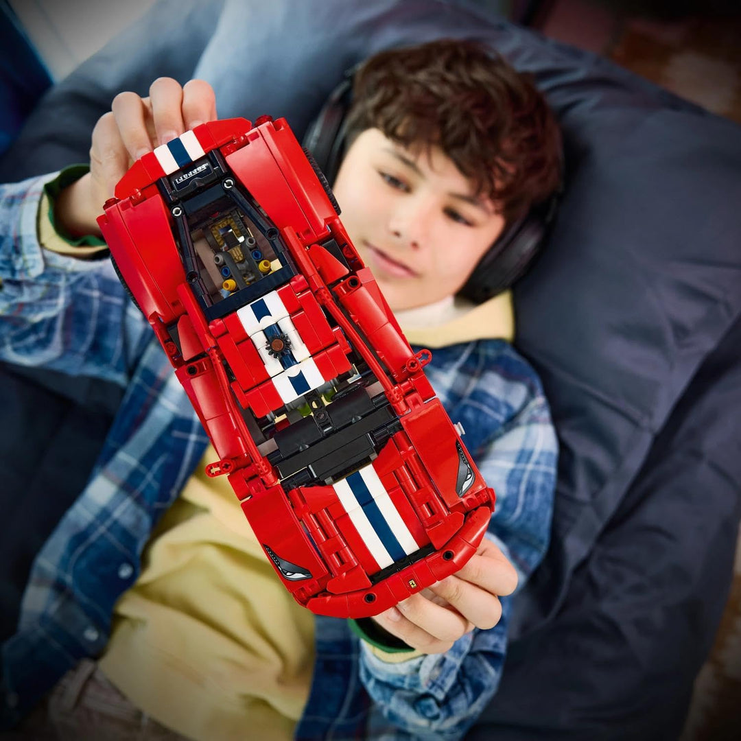 LEGO Technic Ferrari 488 Pista Auto - Bauspielzeug für Kinder ab 9 Jahren - Ferrari-Merch - Rennauto