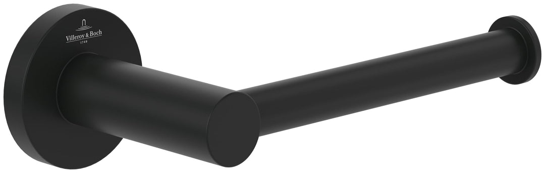 Villeroy & Boch Elements Tender Toilettenpapierhalter ohne Deckel, Klopapierhalter für Wandmontage,