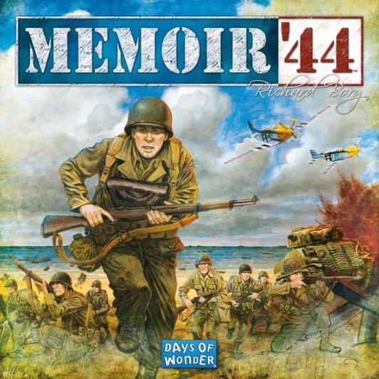 Asmodee 200056 - Days of Wonder - Memoire 44 Basisspiel (ENGL.) Alt, Alt