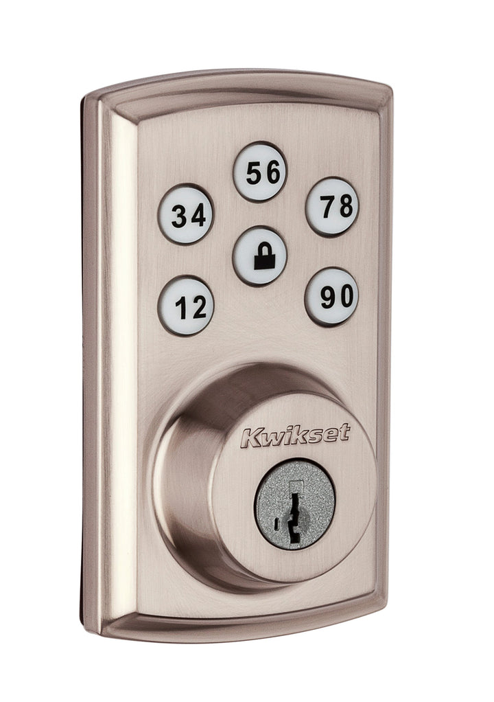 Kwikset 98880-004 SmartCode 888 Smart Lock Touchpad Elektronisches Riegelschloss mit Z-Wave Plus mit