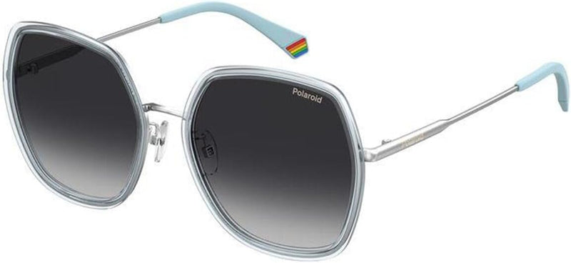 Polaroid Unisex PLD 6153/g/s Sonnenbrille, Azure, L