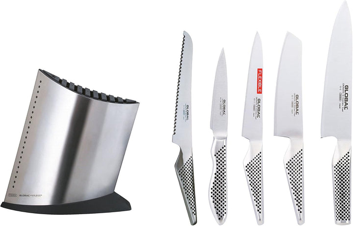 Global Messerblockset 6-teilig
