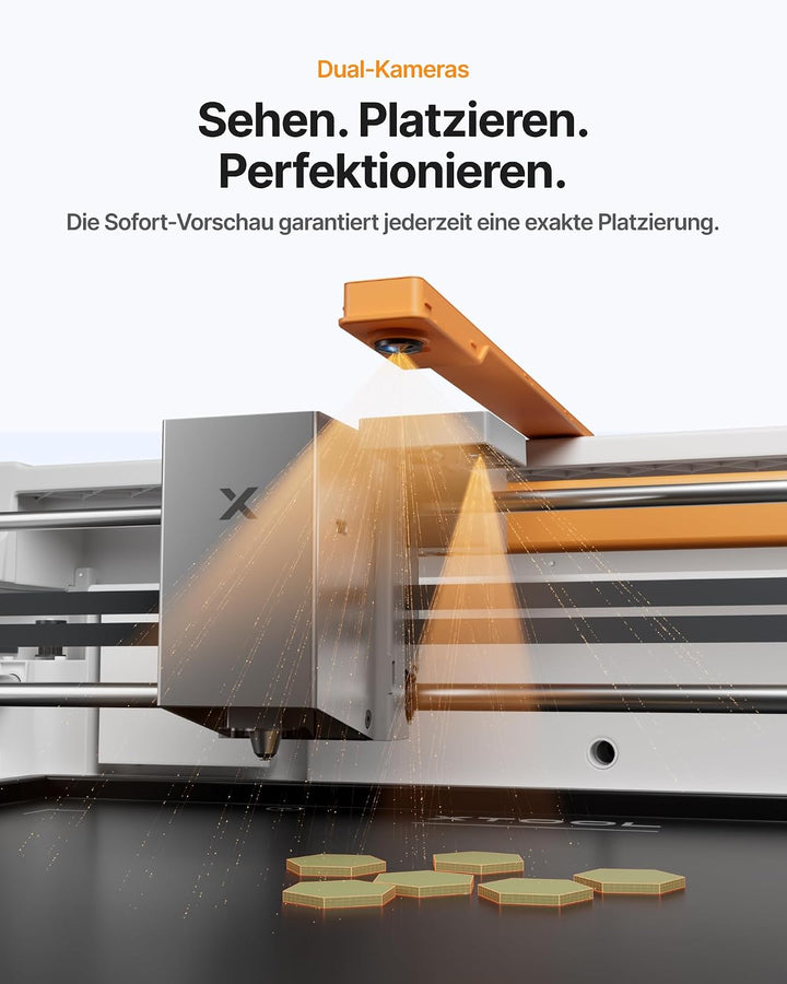 xTool M2 10W Deluxe Bundle mit xTool Desktop Luftreiniger