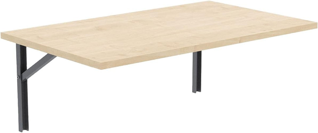 mikon 80x40 | Wandklapptisch Klapptisch Wandtisch Küchentisch Schreibtisch Kindertisch | AHORN 80x40