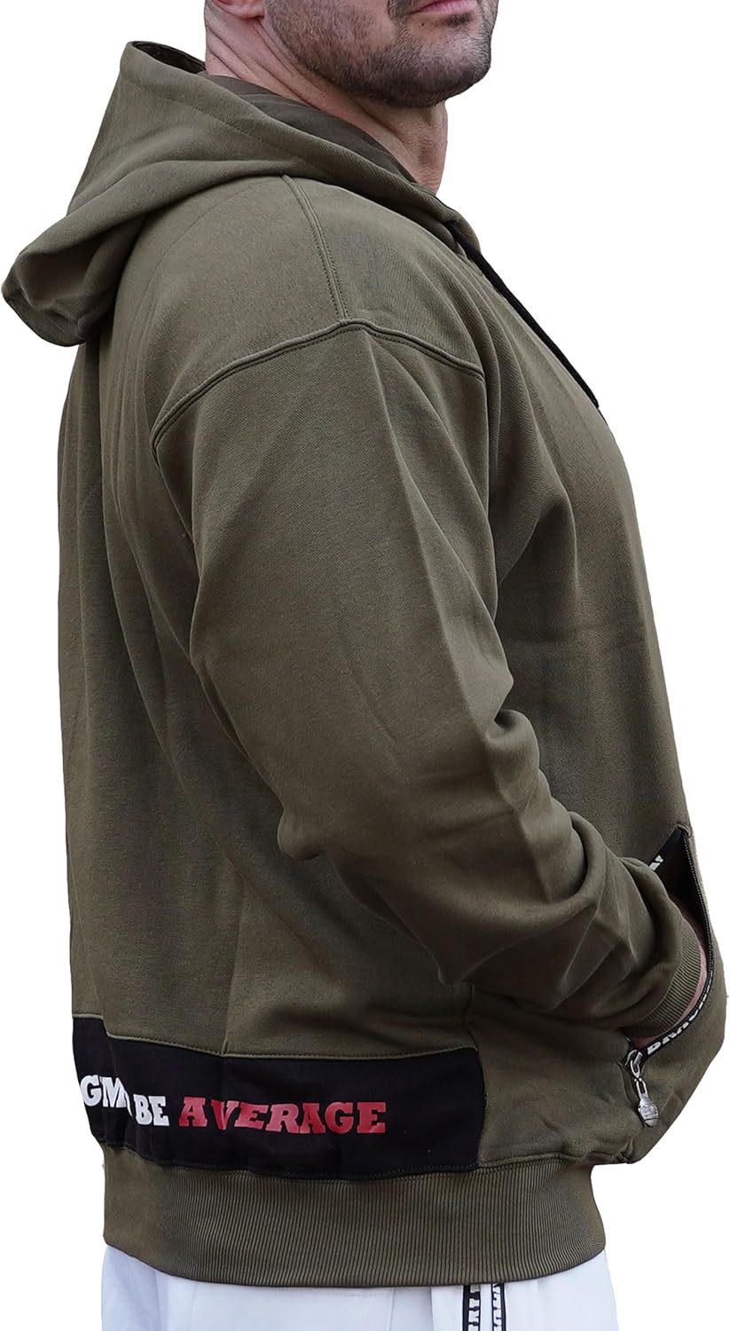 Brachial Premium Herren Kapuzenpullover Rude - Hoodie Sweatshirt Pullover mit Kapuze für Bodybuilder