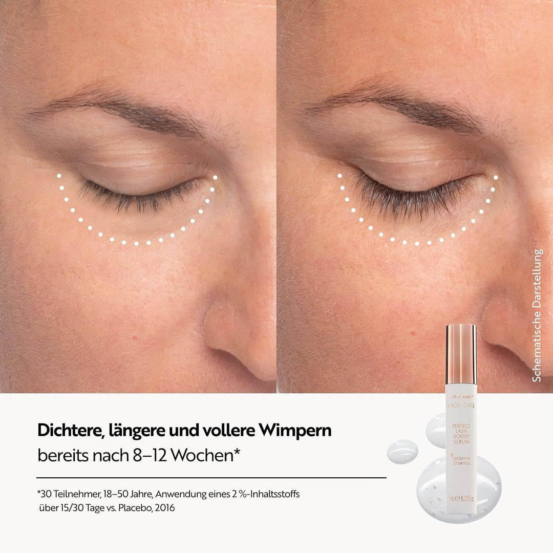 M. Asam MAGIC CARE Perfect Lash Boost Serum (7 ml) – Wimpernserum volle Wimpern & ausdrucksstarke Au