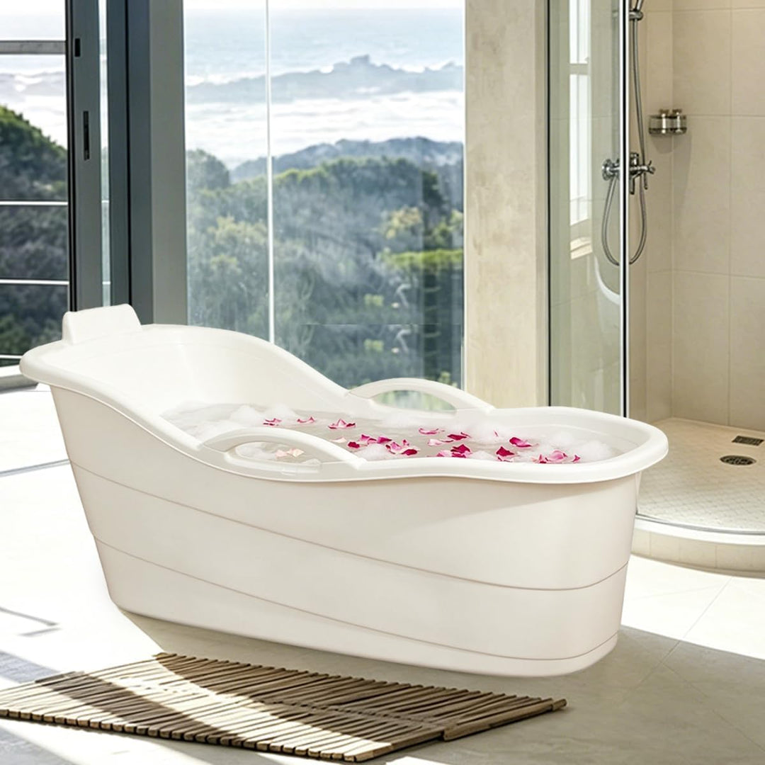 Mobile Badewanne Mit Ablaufschlauch Geeignet Für Erwachsenenbadewannen, Kinderbadewannen Und Kinders