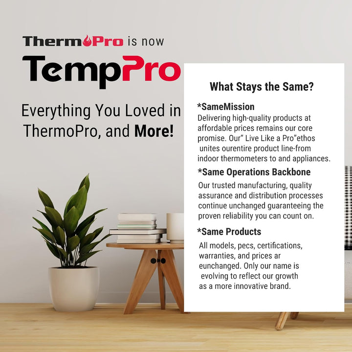 ThermoPro Elektrisches Salz- und Pfeffermühlen-Set, 110 ml, Wiederaufladbar, Automatische Pfeffermüh