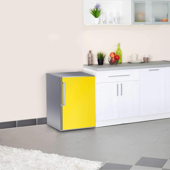 Kühlschrank Aufkleber I Dekoration für Kühlschranktür - Sticker Folie selbstklebend I Deko Küche - F