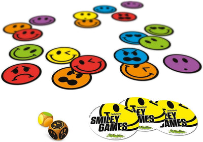 CreativaMente 501 - Box-Spiele, Smiley Games - 5 Fun Games to Play 4Ever, 5 Divertentissimi Giochi