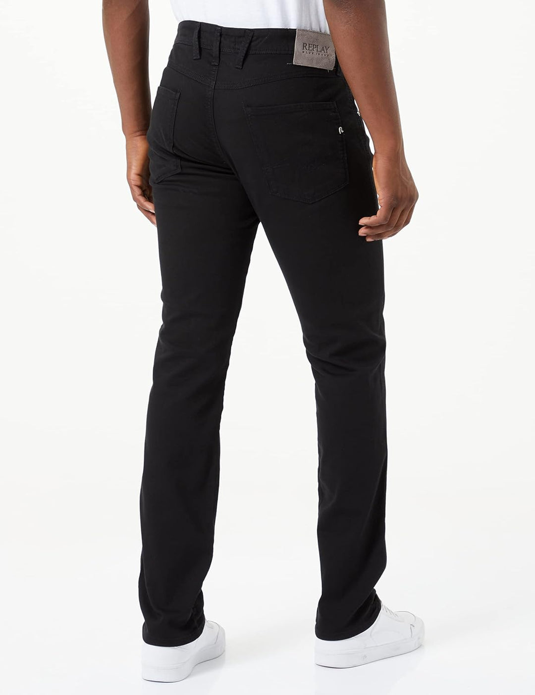 Replay Herren Anbass X-lite Jeans 28W / 34L 098 Black, 28W / 34L 098 Black