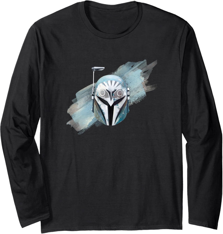 Star Wars: The Mandalorian Bo-Katan Mandalorian Helmet Langarmshirt