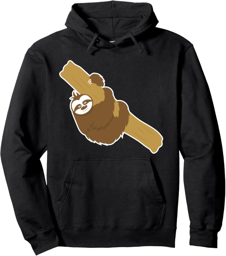 Faultier Relaxen Tierlieb Tierfreund Tier Hoodie Pullover Hoodie