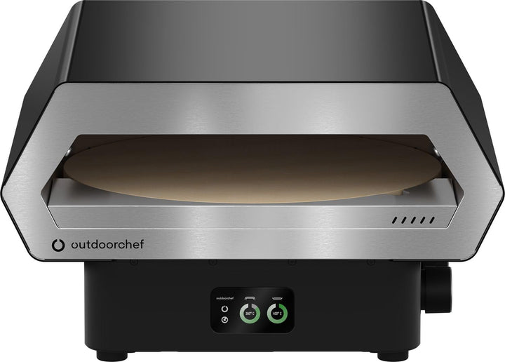 Outdoorchef PRISMO 420 G Gas-Pizzaofen – bis 450 °C, automatisch rotierender Pizzastein Ø 42 cm, Boo
