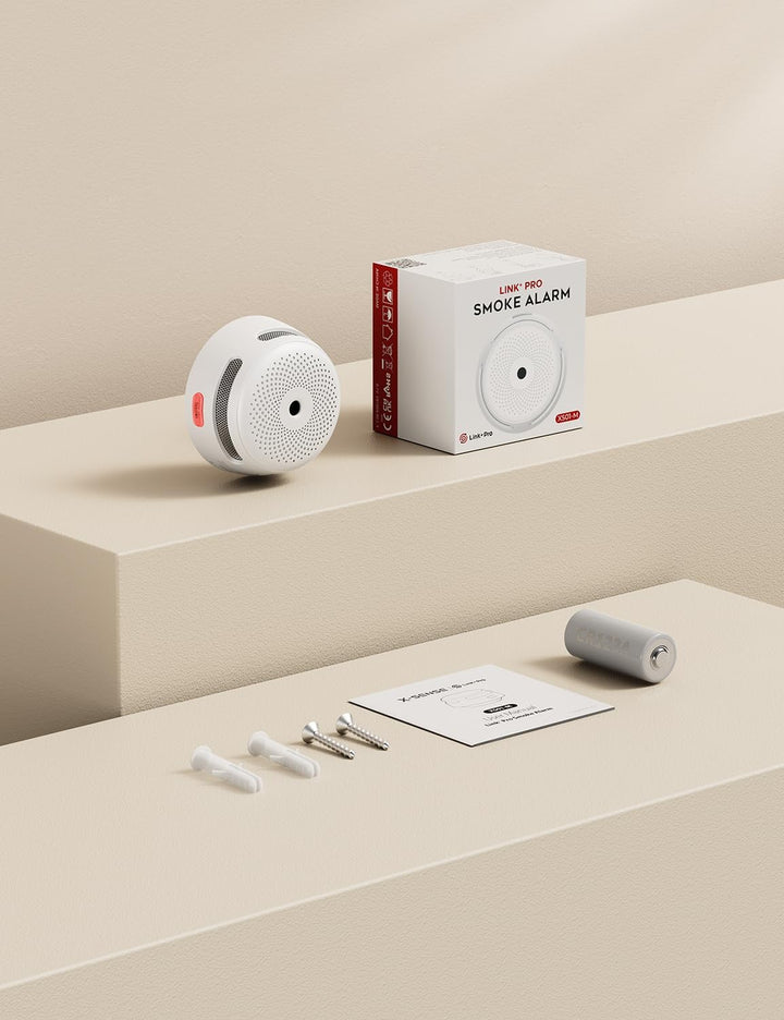 X-Sense Smarter Rauchmelder XS01-M, WLAN-Rauchmelder, kompatibel mit der X-Sense Home Security App u