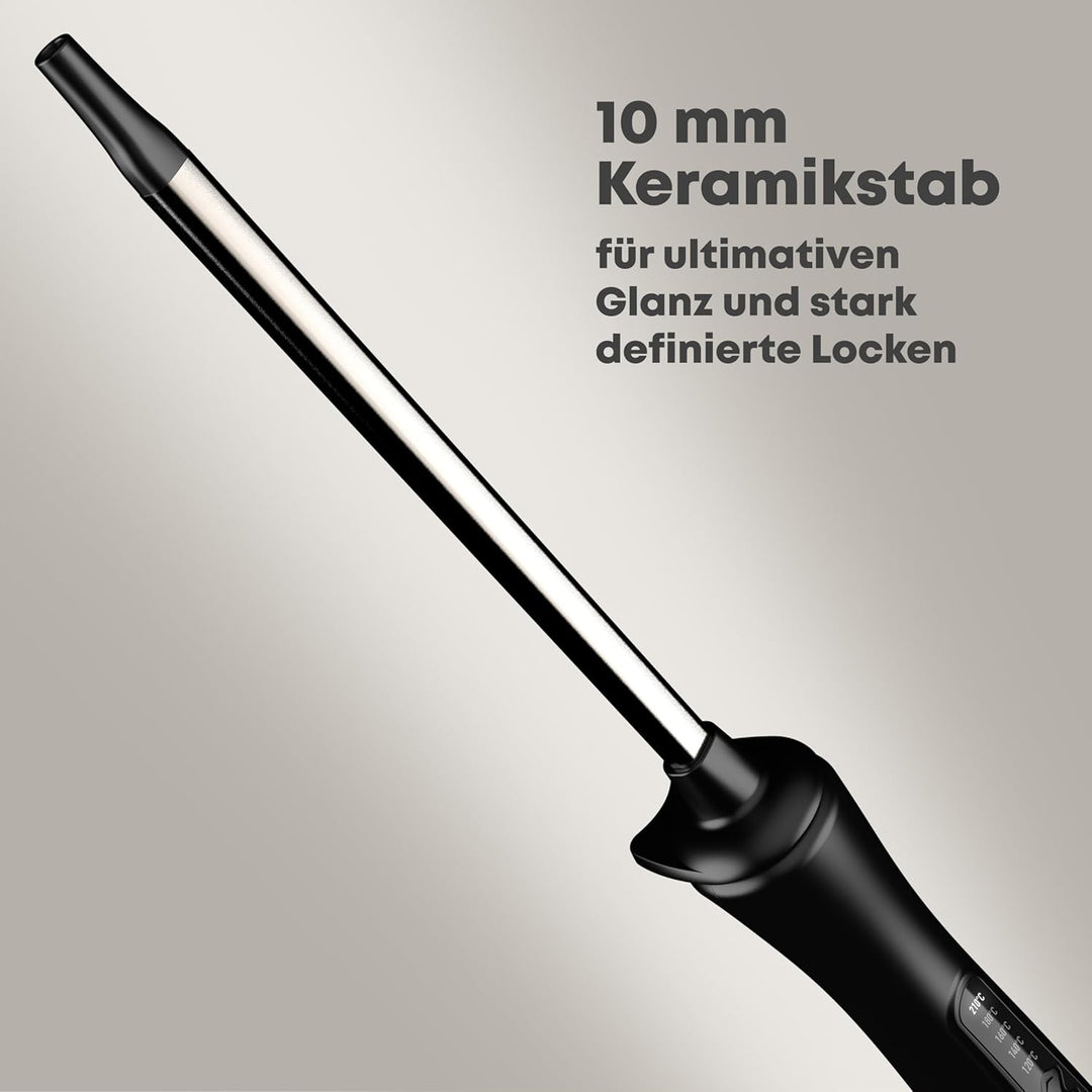 Revamp Progloss Tight Curl Stick - Dünner Korkenzieher Lockenstab für kleine bis mittlere Locken, Ko