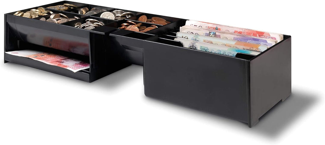 Safescan 4617T verstellbarer Kassenladeneinsatz zur Optimierung Ihrer Kassenlade - mit 6 Fächern für