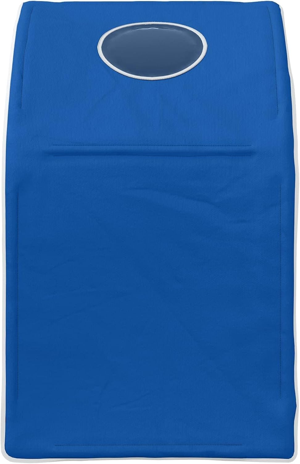 Bettunnel 2 Stück Blau aus Polyester 211 x 52,5 x 2 cm, modulares Schlafzimmer Zubehör mit Montage,