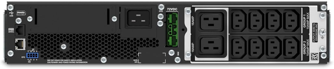 APC Smart-UPS SRT - SRT2200RMXLI - Unterbrechungsfreie Stromversorgung (USV) 2200VA - RM, (8) IEC C1