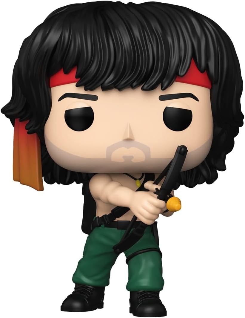 Funko POP! Movies: Rambo S2- John Rambo w/Bow - Sammelbare Vinylfigur - Geschenkidee - Offizielles M