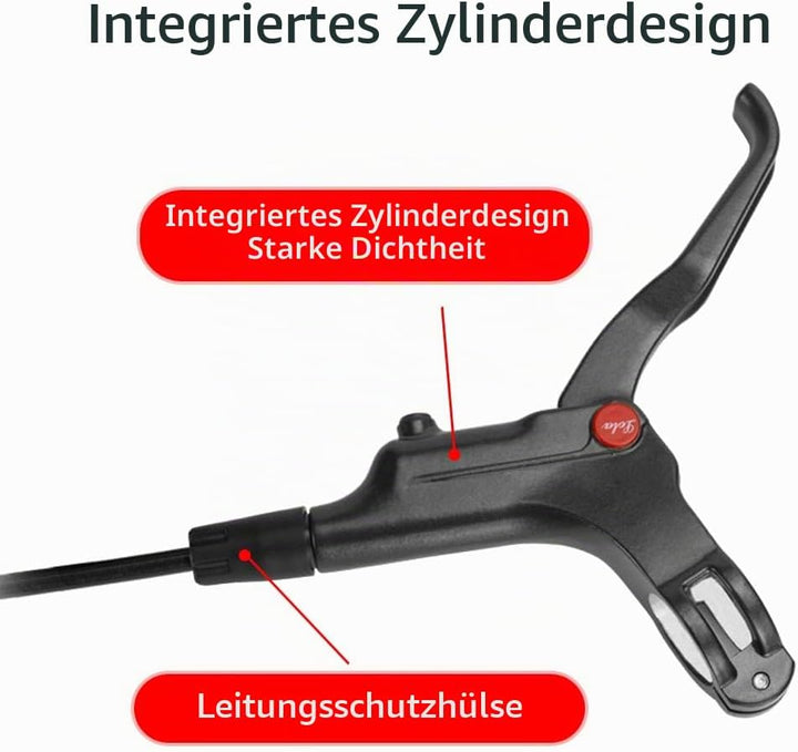 CYSKY MTB Hydraulische Scheibenbremsen Vorne Hinten Bremsen Bremssattel 160 mm Rotorbremsen Kit Hydr