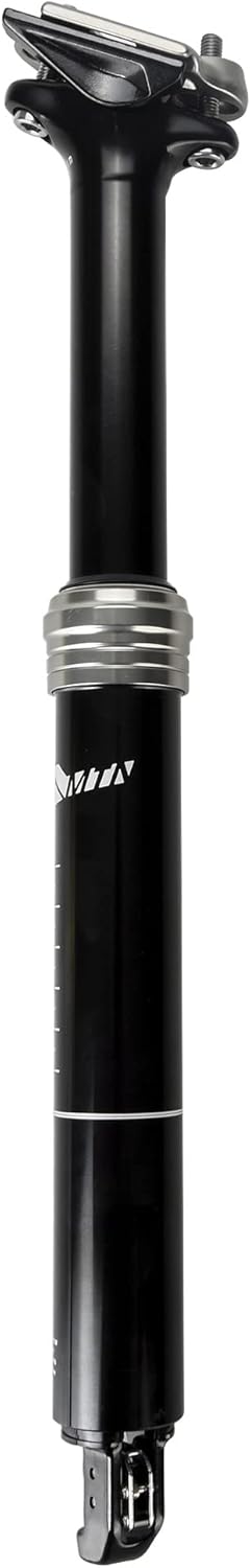 XLC All MTN Teleskop-Sattelstütze SP T11 ICR Remote Schwarz 370 mm, Schwarz 370 mm